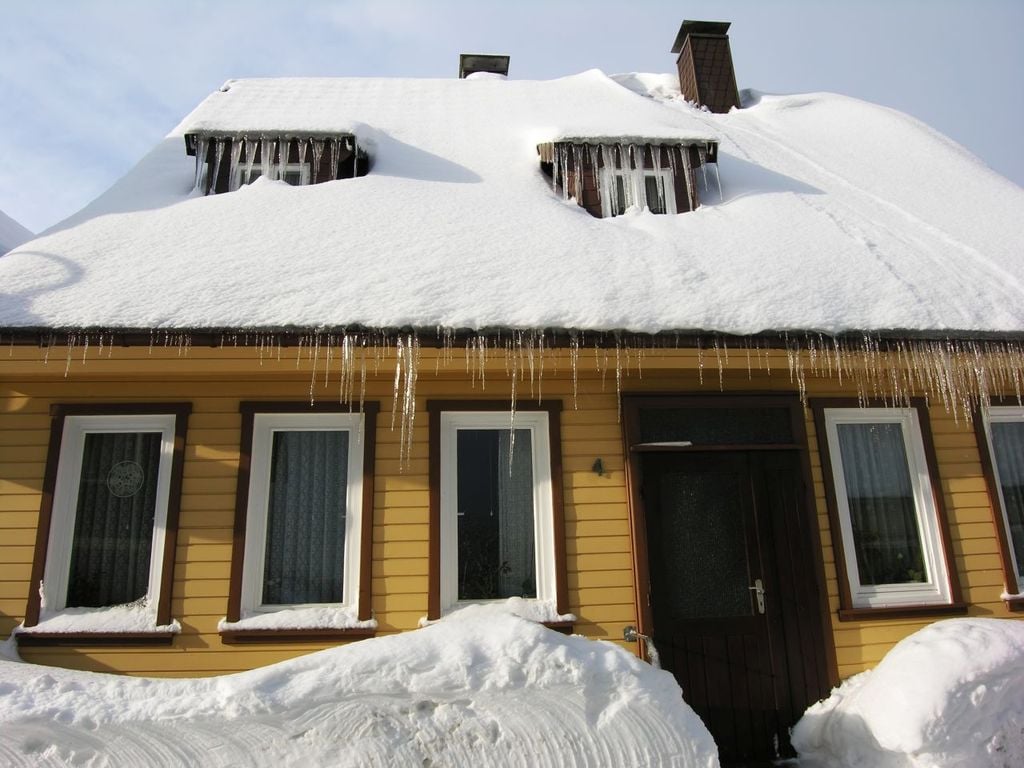 winter, deutschland, haus