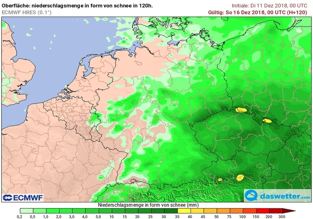 Schneehöhen Schneehöhen