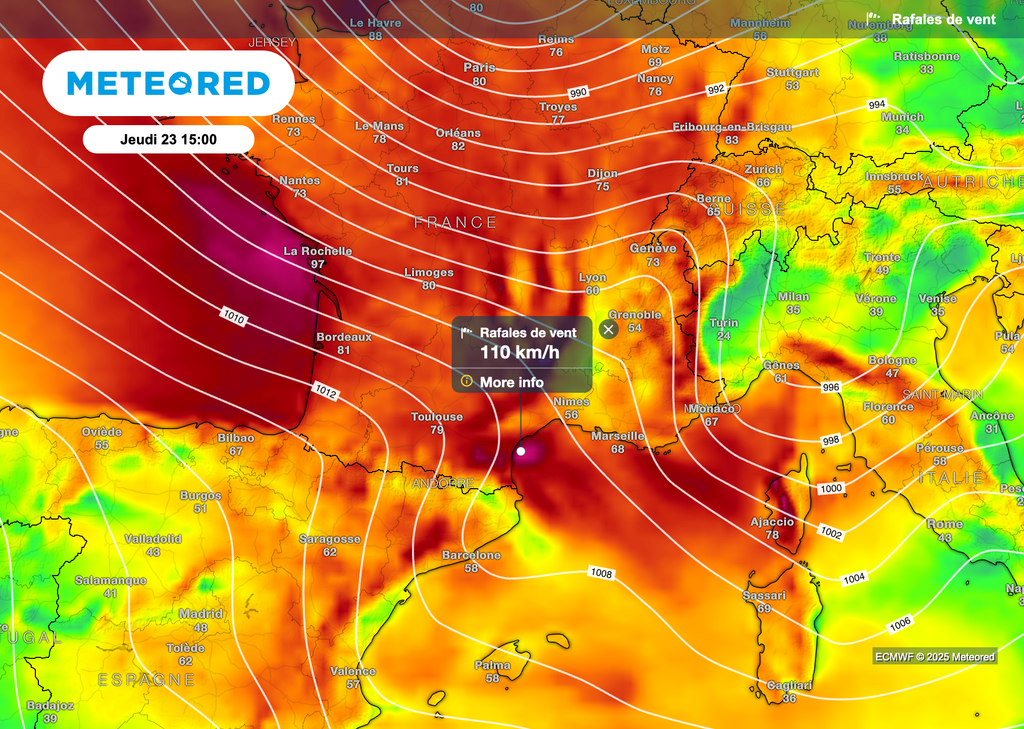 Très forte tramontane ce jeudi. Très forte tramontane ce jeudi.