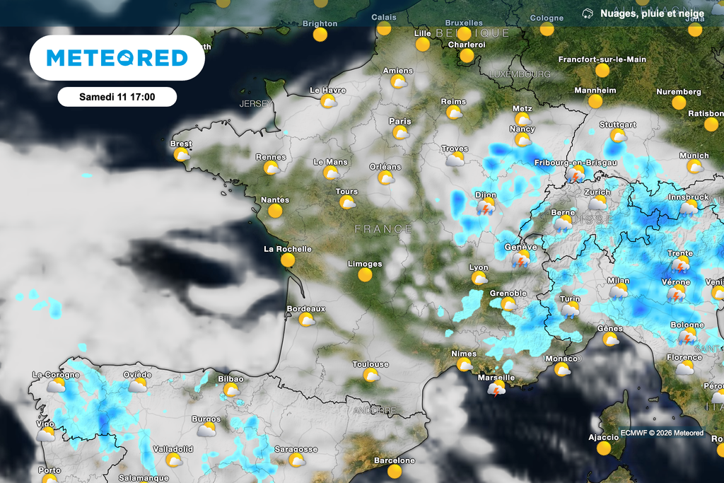Risque orageux encore très limité ce week-end. Risque orageux encore très limité ce week-end.