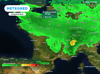 Météo : nos cartes confirment les chutes de neige en France ! À quelle heure va-t-il neiger dans votre région ?