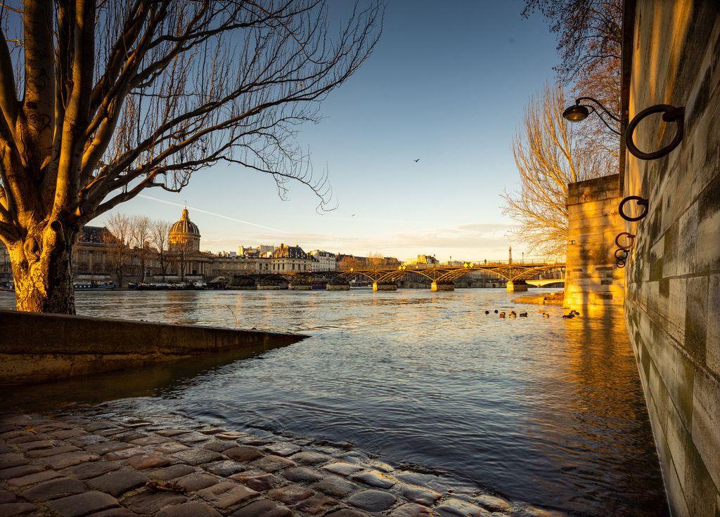 Les quais de Seine à nouveau inondés ce week-end à Paris.