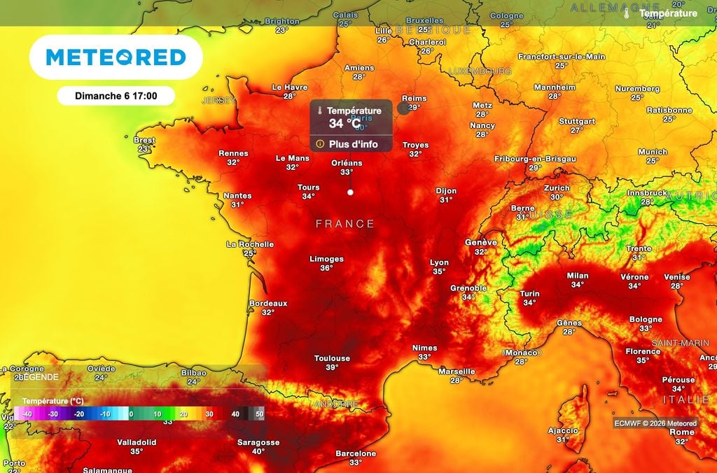 Les très fortes chaleurs vont gagner le nord de la France ce week-end ! Les très fortes chaleurs vont gagner le nord de la France ce week-end !