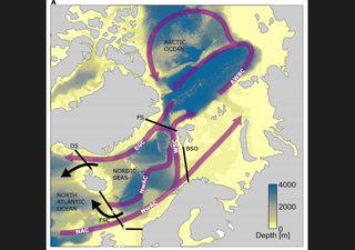 El derretimiento del hielo del Ártico refuerza las corrientes del Atlántico Norte, como la AMOC, por ahora