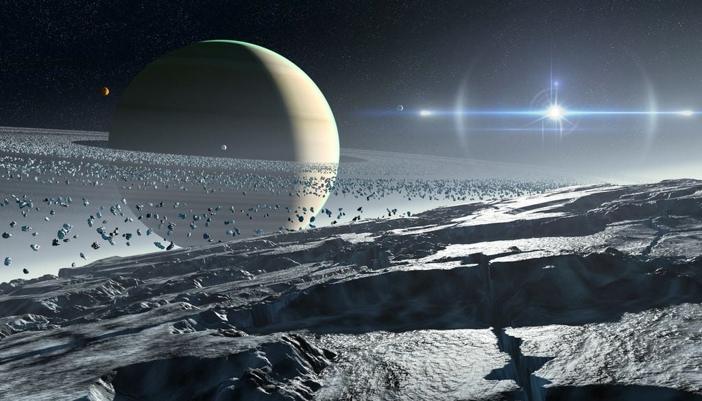 Chrysalis Ce sont les restes de la couche de glace de Chrysalis qui auraient engendré la formation des anneaux de Saturne selon les scientifiques