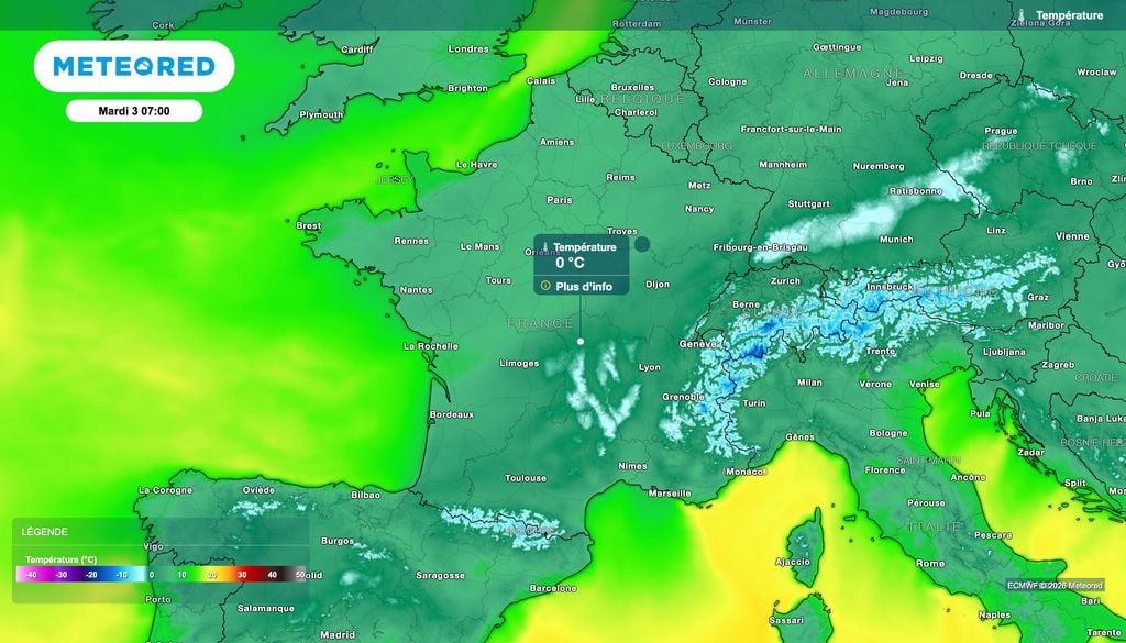 Mardi matin, le gel pourra être observé du sud-ouest aux régions de l'est Mardi matin, le gel pourra être observé du sud-ouest aux régions de l'est