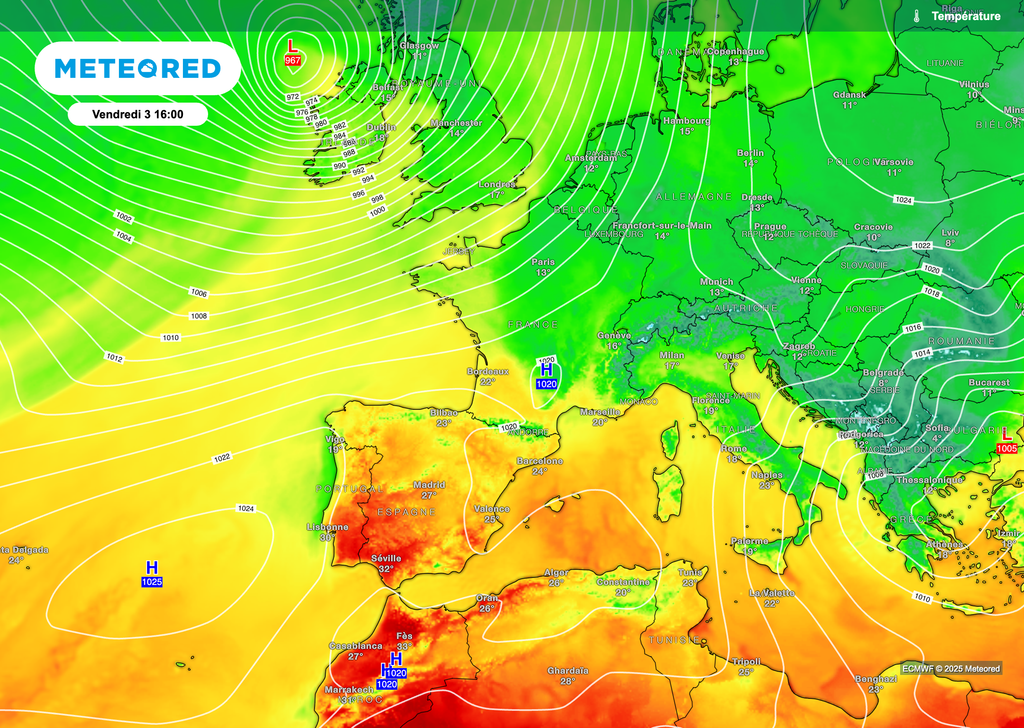 Douceur pluvieuse et venteuses dès demain vendredi et samedi.