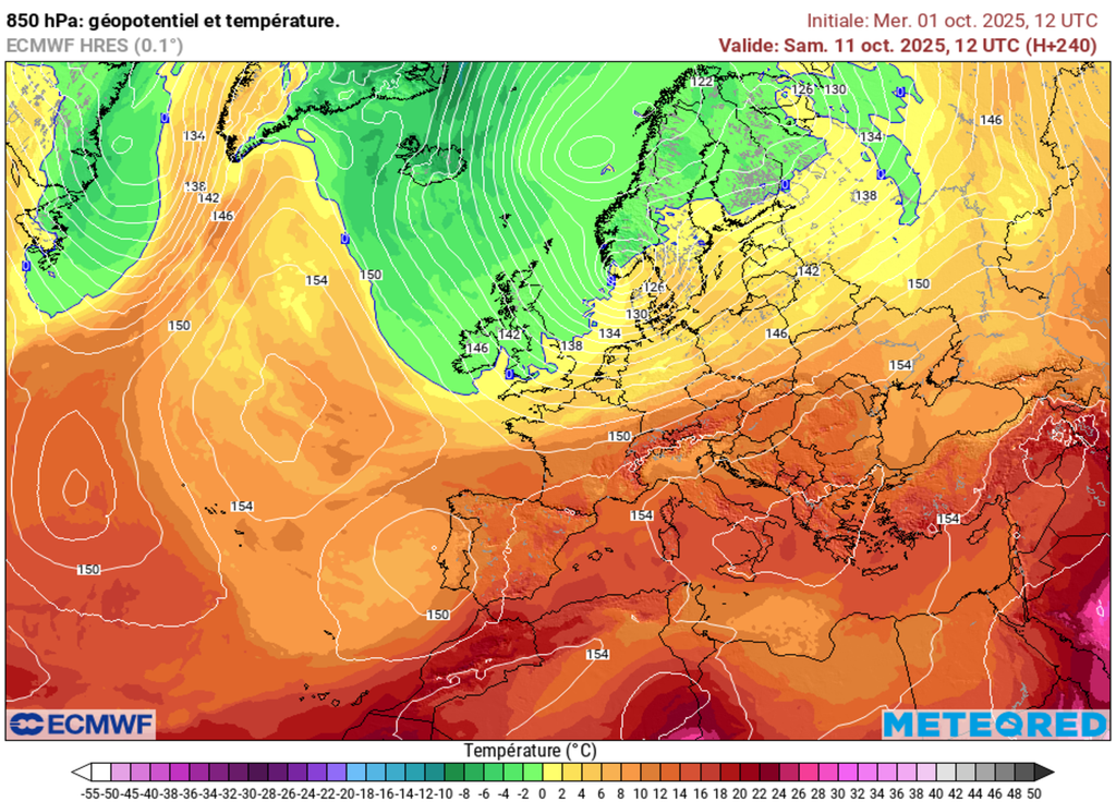 Un air plus frais pourra s'inviter en fin de semaine prochaine.