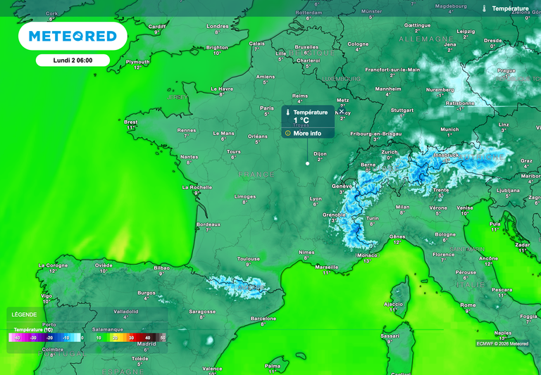 Des gel&eacute;es pr&eacute;vues ces prochaines matin&eacute;es en France ? Voici les pr&eacute;visions m&eacute;t&eacute;o