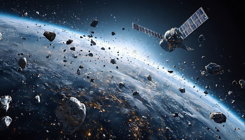 En plus de polluer la Terre, maintenant nous polluons aussi l'espace…