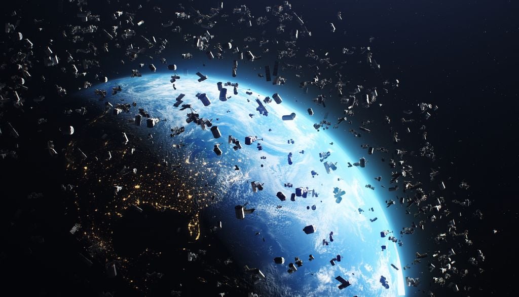La surveillance de tout ce qui gravite autour de la Terre, débris spatiaux, comète ou encore météorite, devient donc indispensable pour éviter la catastrophe.