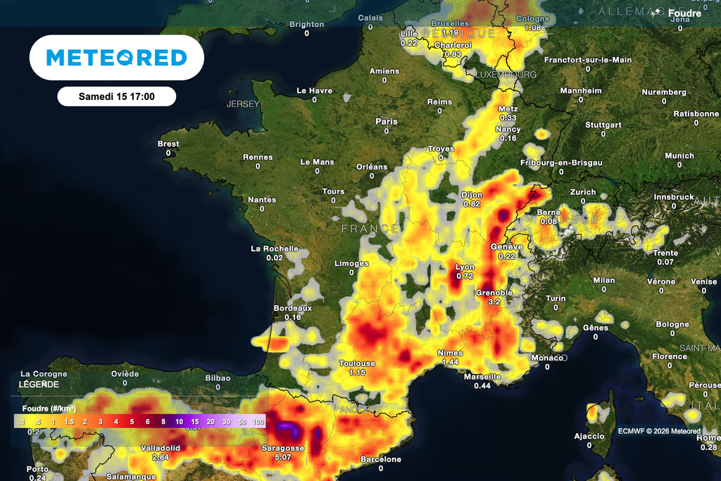 Des orages parfois forts attendus au cours du week-end ! Des orages parfois forts attendus au cours du week-end !