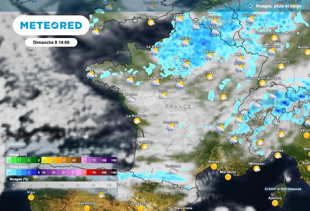 Soleil généreux dimanche dans le sud de la France.