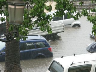 Des pluies diluviennes s'abattent sur la France