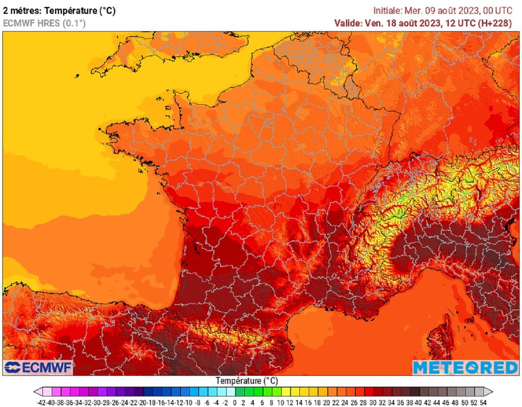Selon toute vraisemblance, les températures caniculaires devraient se maintenir bien au-delà de la mi-août...