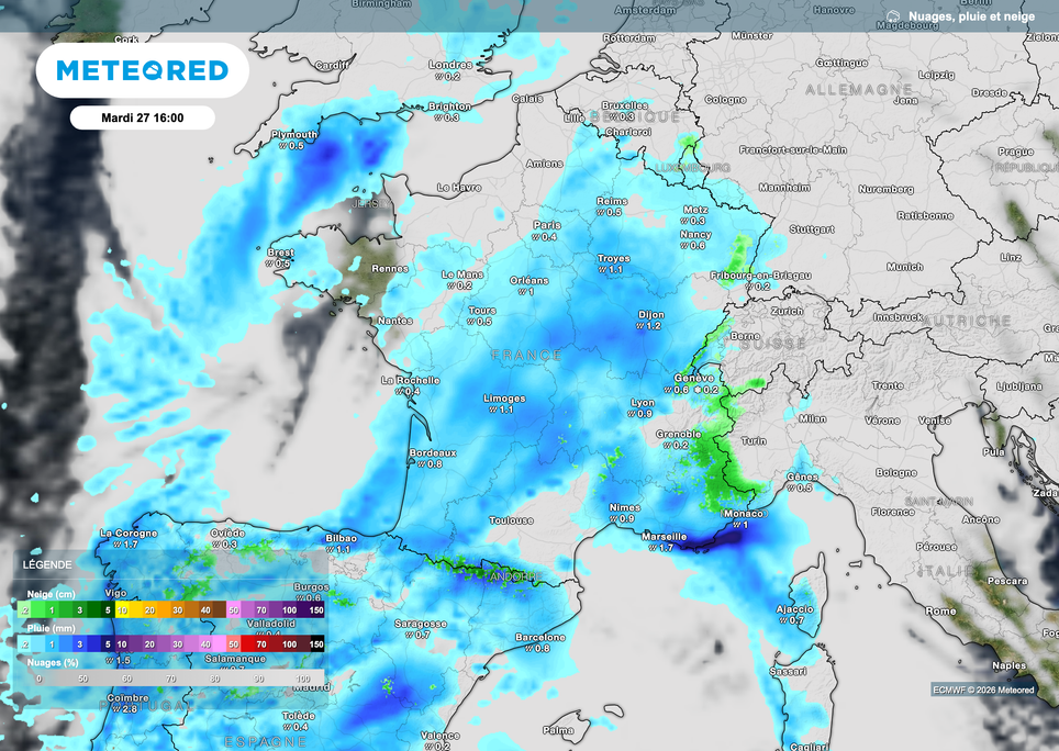 La neige se limitera aux montagnes la semaine prochaine.