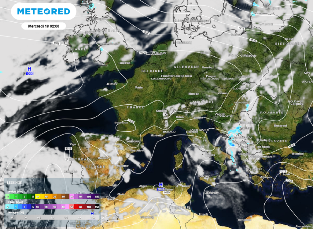 La semaine prochaine, l'Europe de l'ouest et donc la France seront sous la protection d'un puissant anticyclone. La semaine prochaine, l'Europe de l'ouest et donc la France seront sous la protection d'un puissant anticyclone.