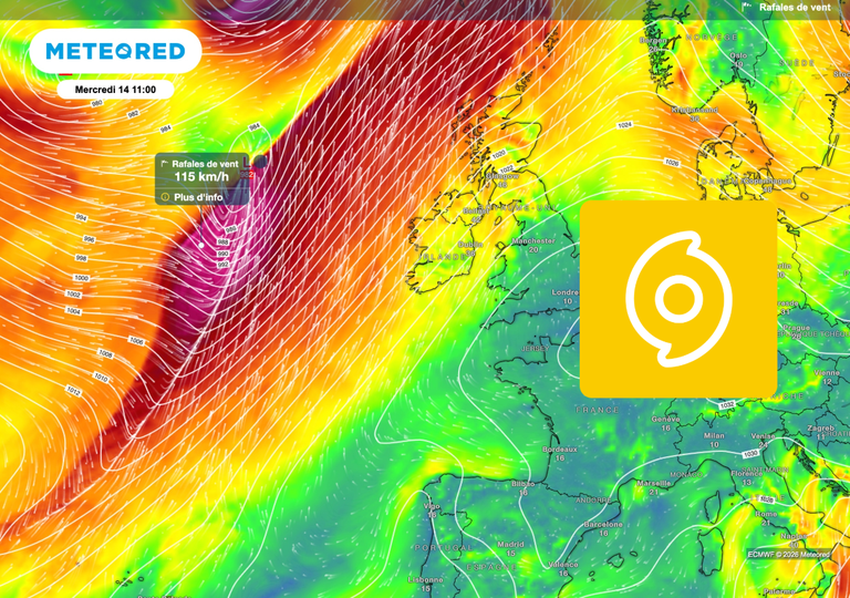 Des temp&ecirc;tes en formation au large de l'Atlantique bient&ocirc;t sur la France ? Qu'indiquent les pr&eacute;visions m&eacute;t&eacute;o