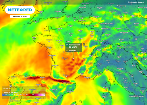 Des vents parfois encore forts ce vendredi en France. Découvrez quels secteurs seront les plus exposés