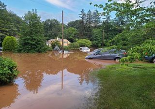 Dos menores desaparecidos y 5 fallecidos debido a las inundaciones en Pensilvania