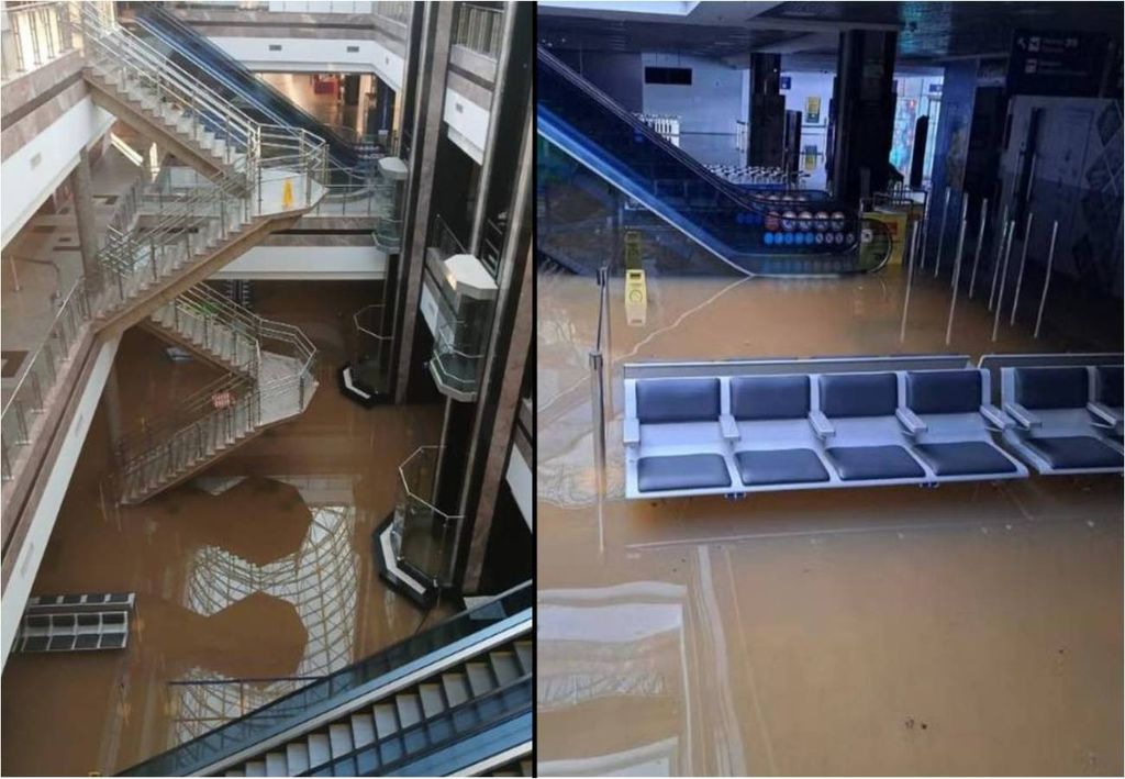 Aeroporto Internacional Salgado Filho, Porto Alegre, alagamento