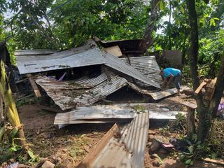 Lluvia provoca desbordamiento de ríos en Chiapas