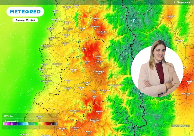 Descenso t&eacute;rmico en la RM este fin de semana: "los term&oacute;metros vuelven a bajar de los 30 &deg;C", advierte Laura Batista