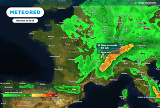 Descente d'air polaire maritime sur la France : nos cartes confirment le froid et la neige ces prochaines heures ! 