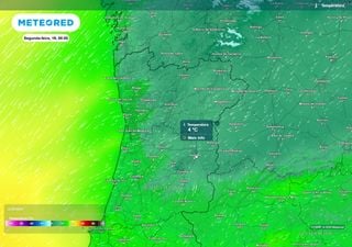 Descida at&eacute; 4 &ordm;C em Portugal devido &agrave; massa de ar polar: Joana Campos aponta as horas mais frias dos pr&oacute;ximos dias