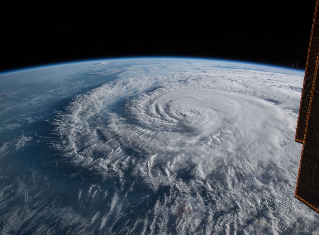furacão Florence, ISS