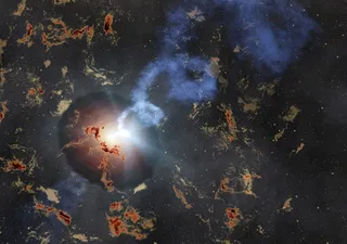 Confusão científica: observam explosões de energia durante meses em um "cadáver estelar"!