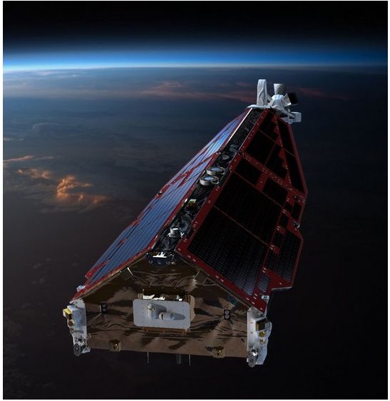 Descubiertos Chorros Supersónicos De Plasma Parte frontal de un satélite Swarm