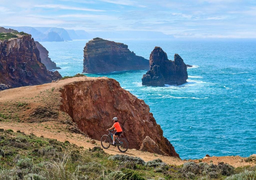 Cycling near Sagres