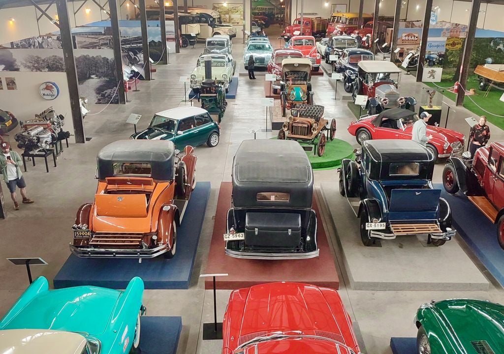 Museo del Automóvil de la Viña Santa Cruz. Crédito: Catalina Contreras.