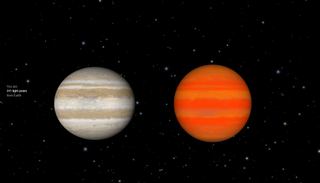Descubren dos enormes exoplanetas, uno de ellos tiene casi el mismo tamaño que Júpiter