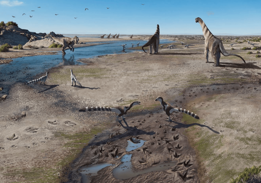 Descubren huellas de dinosaurios de hace 160 millones de años en el norte de Chile