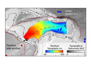 Descubren un poderoso "río de piedras" debajo del Mar Caribe