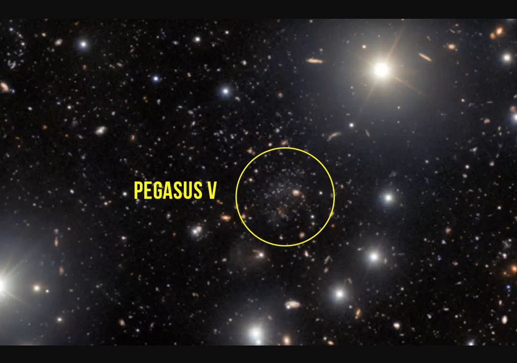 Pegasus V: galaxia fósil en el borde de Andrómeda Pegasus V: galaxia fósil en el borde de Andrómeda