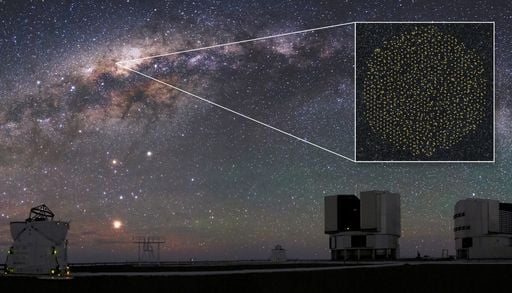 Desde Atacama, un nuevo instrumento del VLT empieza a revelar estrellas y galaxias ocultas