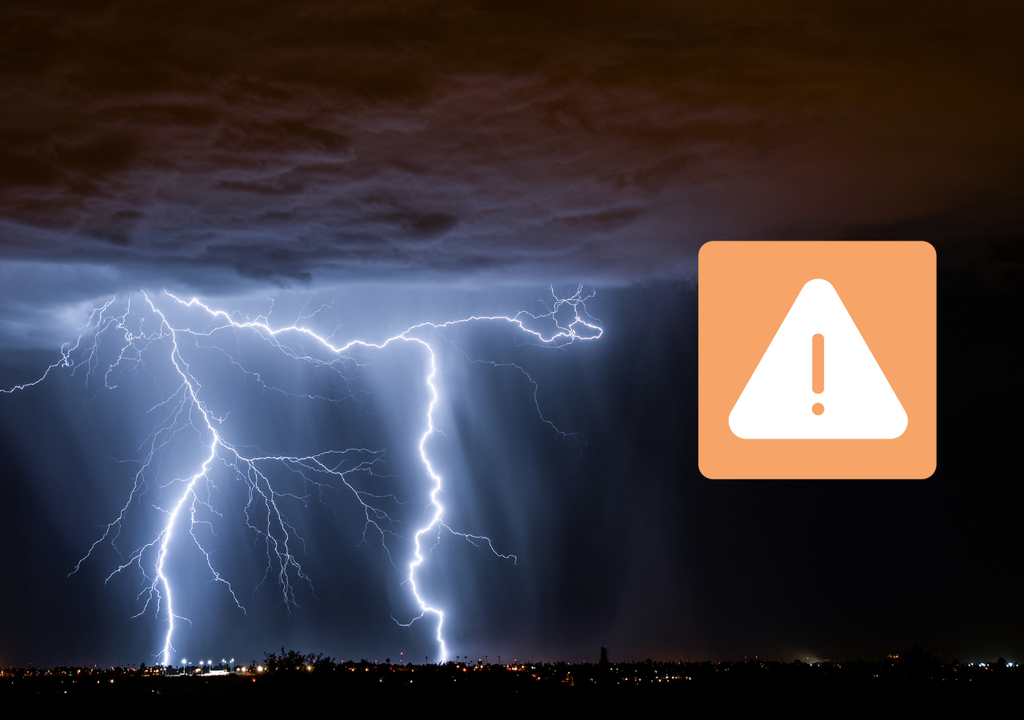 Desde el lunes (08) tormentas eléctricas, chubascos y granizos entre Ñuble y Los Ríos, Meteored, Chile