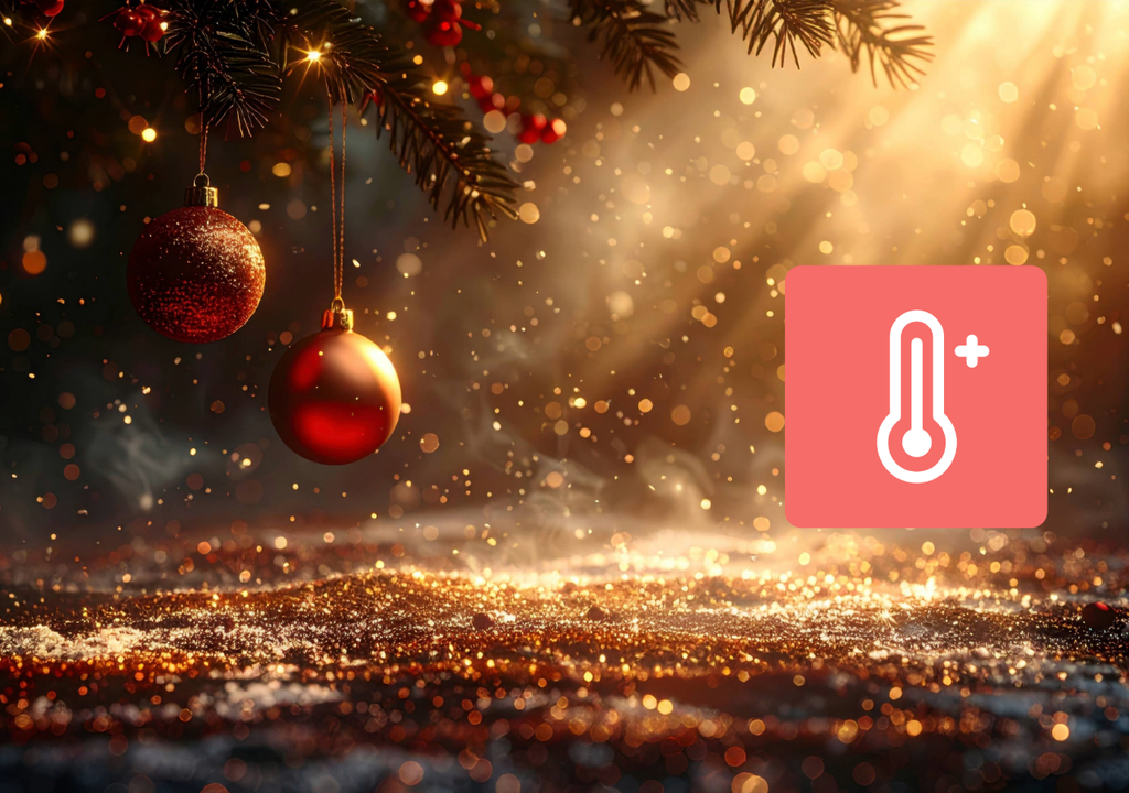 Navidad y calor extremo.