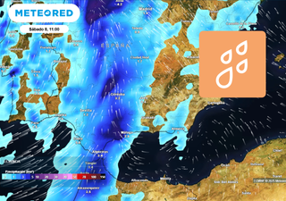 Desde Huelva hasta Granada: en unas horas llegarán a Andalucía lluvias fuertes de hasta 80 l/m2 en 12 horas 