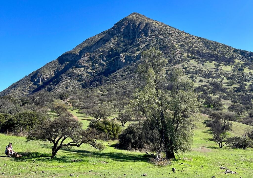 El cerro Manquehue es ideal para una escapada a la naturaleza por el día.