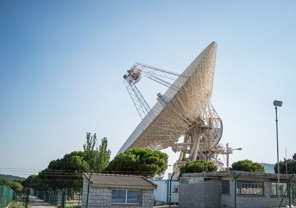 El complejo de Robledo de Chavela forma parte de la red global de comunicaciones de la NASA