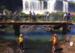 Deseos truncos: retiran más de 270.000 pesos en monedas de las Cataratas del Iguazú