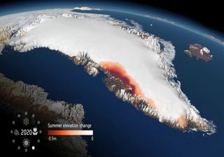 Deshielo de Groenlandia en diez años es como para cubrir Reino Unido