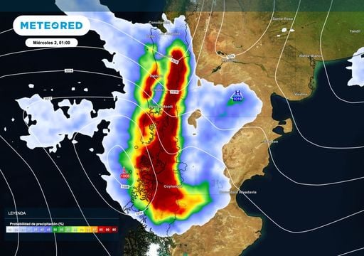 Despide agosto la Patagonia con r&aacute;fagas de 80 km/h y recibe septiembre con nuevas nevadas