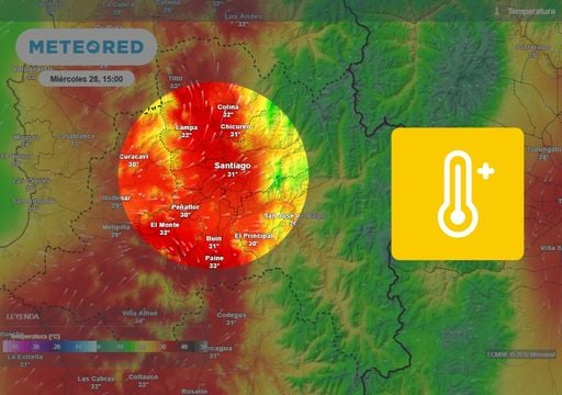 Despu&eacute;s de las lluvias en Santiago, el calor vuelve con fuerza: temperaturas subir&aacute;n hasta los 35 &ordm;C