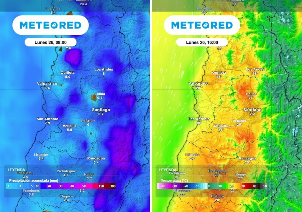 En la madrugada del lunes se podrían registrar algunos chubascos adicionales, acumulando hasta 8 mm en el centro capitalino: en la tarde seguirá fresco.
