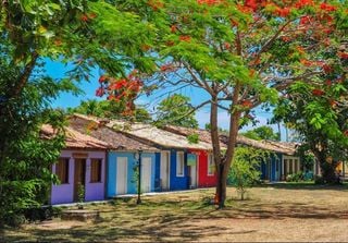 Destino na Bahia para viajar no tempo: casas coloridas, praias preservadas e ruas sem asfalto